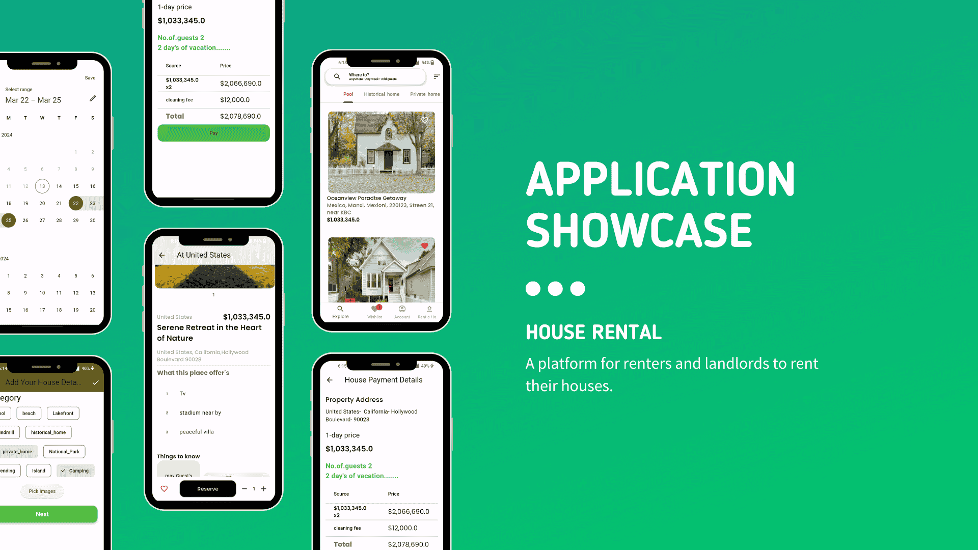 House Rentals banner
